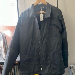 Marine layer dry wax insulated chore coat